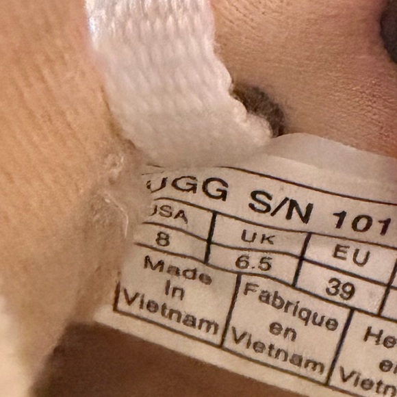 UGG Eyan II Women's Beige Canvas Lace Up Shoes Sneakers Jute Women’s 8 - Picture 7 of 7